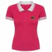 Polo, Chemise, bicolore, manches courtes pour femme