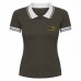 Polo, Chemise, bicolore, manches courtes pour femme